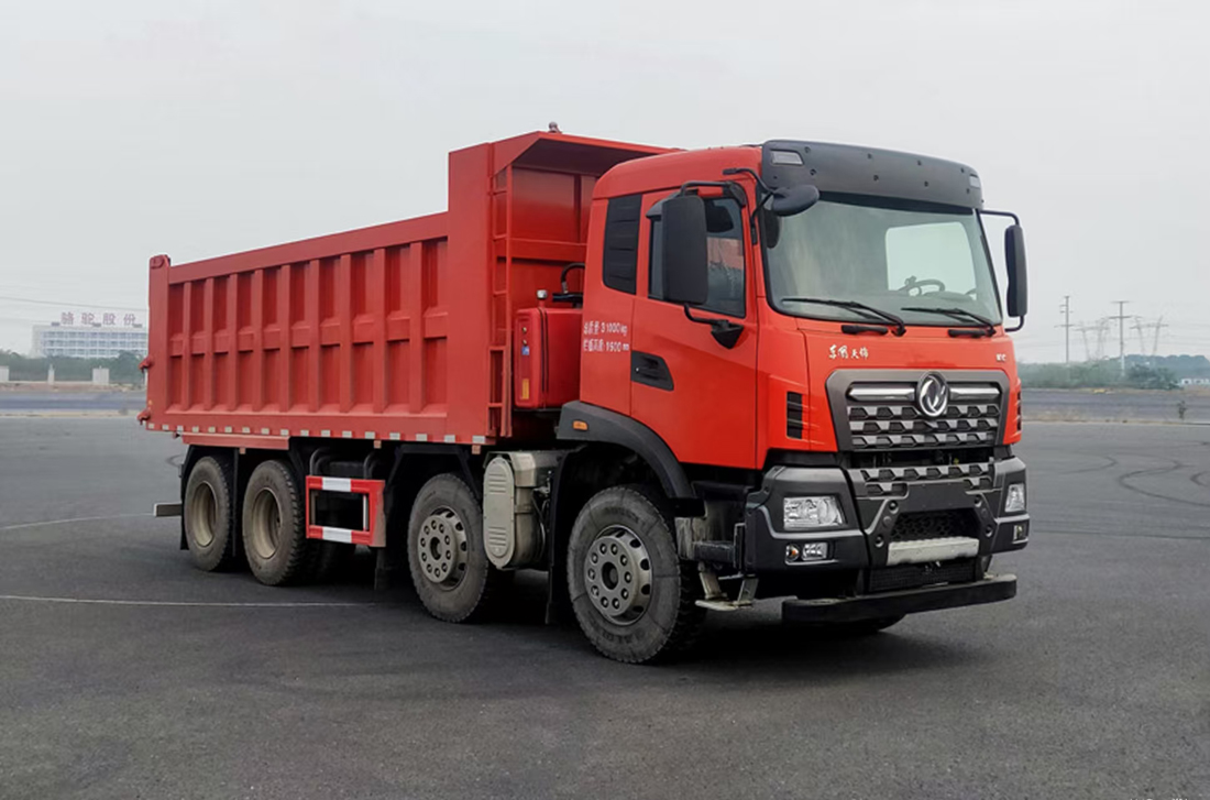 Dongfeng Tianjin KC 8X4 385 HP Dump Truck